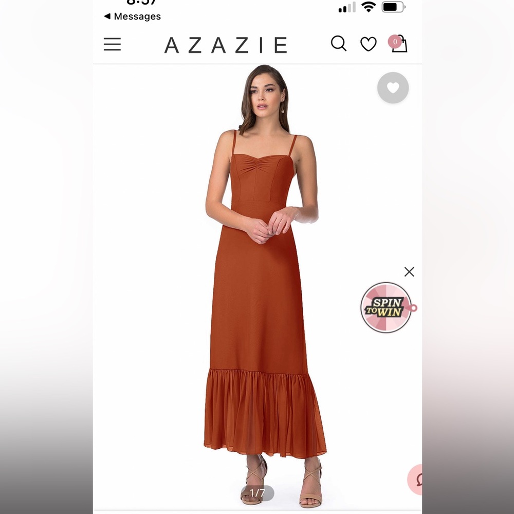 Azazie bridesmaid dress